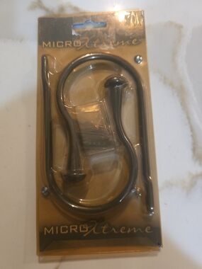 MicroXtreme Black Earhook Headset - Single Ear